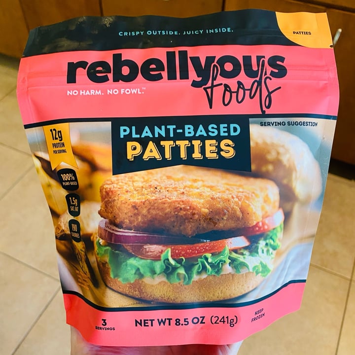 photo of Rebellyous Foods Plant-based Patties shared by @beckyyy on  06 May 2023 - review