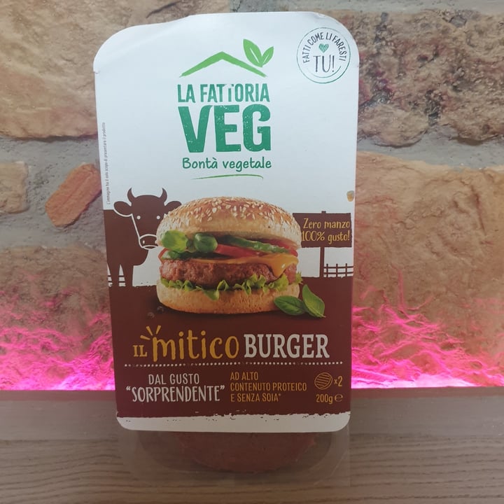 photo of la fattoria veg Il Mitico Burger shared by @sonik on  14 Apr 2023 - review