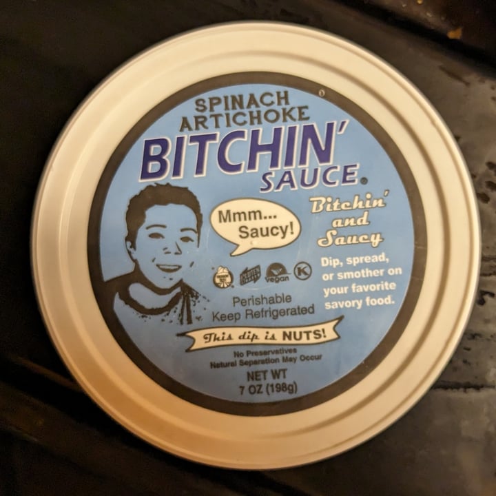 photo of Bitchin' Sauce Spinach Artichoke 'This dip is nuts!' shared by @kristikrum on  24 Jul 2023 - review