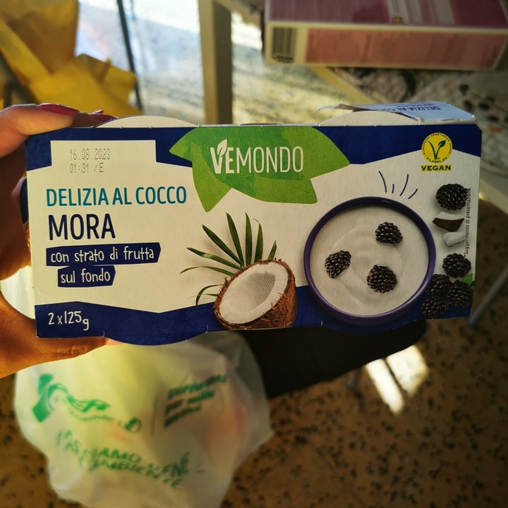 photo of Vemondo delizia al cocco mora shared by @valentinacanepa on  07 Aug 2023 - review