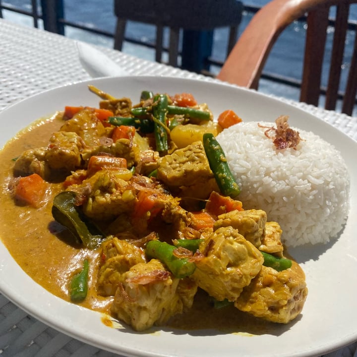 photo of Matahari Tulamben Resort Tempeh Curry shared by @theveganduck on  25 Jul 2023 - review