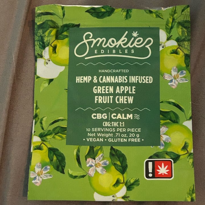 Smokiez Edibles CannabisInfused Green Apple Fruit Chews Review abillion
