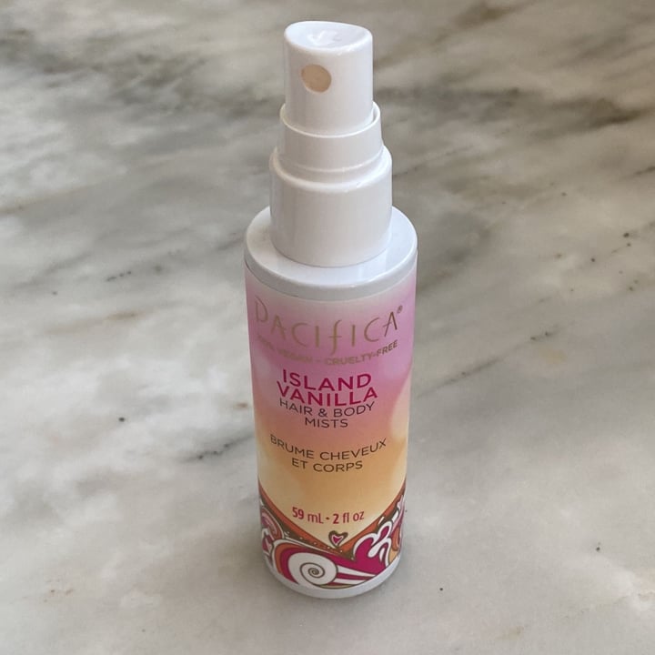 photo of Pacifica Island Vanilla Perfumed Hair & Body Mist shared by @wavvyo on  10 Feb 2023 - review