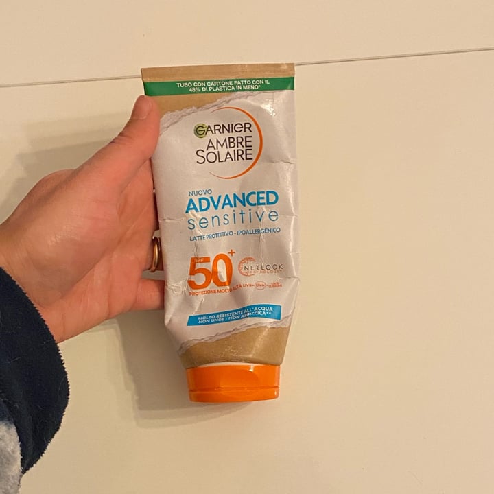 photo of Garnier ambre solaire advanced sensitive 50+ shared by @fashonia on  30 Jan 2023 - review