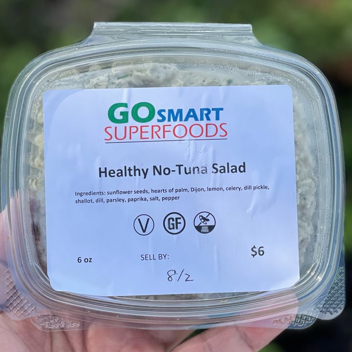 photo of Go Smart Superfoods Healthy No-Tuna Salad shared by @gregcombs on  03 Aug 2023 - review