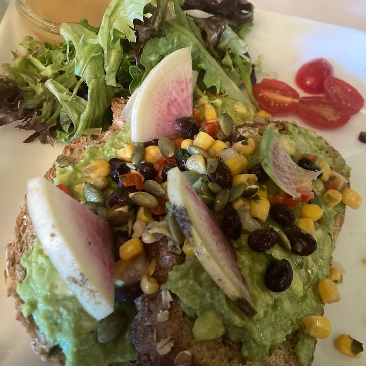 photo of Gryphon Mexicali Avacado Toast made vegan shared by @aprilflowers on  07 Jun 2023 - review