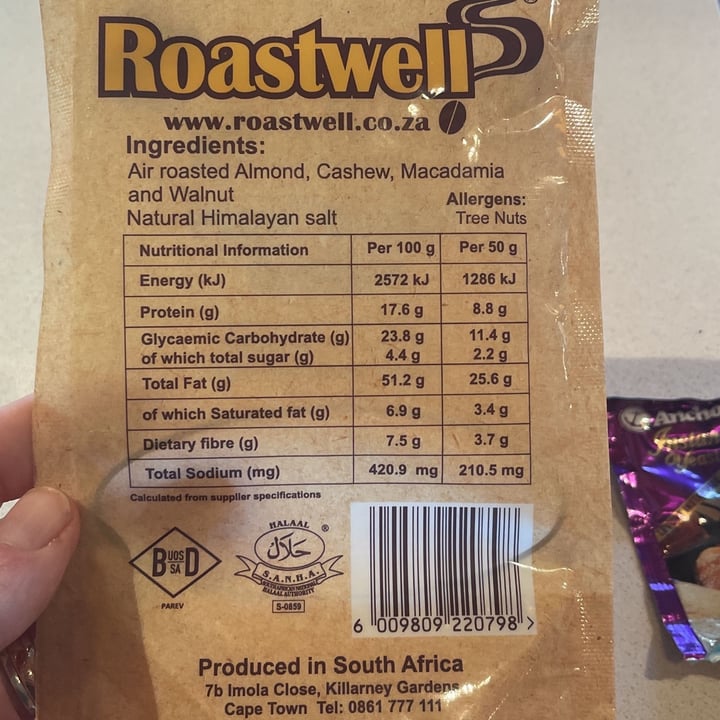 photo of Roastwell Nuts shared by @annetaylor on  09 Aug 2023 - review