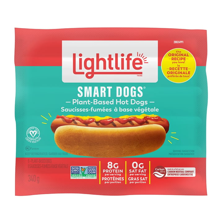 photo of Lightlife Hotdog shared by @arodiercheeney on  14 Jan 2023 - review
