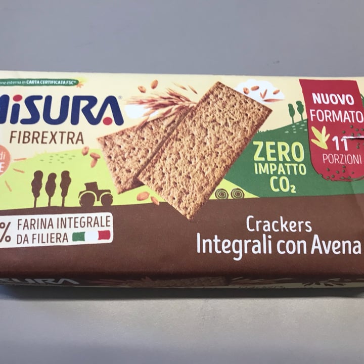 photo of Misura Cracker integrali con avena shared by @vervain2903 on  30 Mar 2023 - review