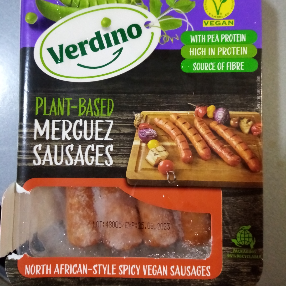North-African spicy sausages from Verdino - Vegan Product Reviews ...