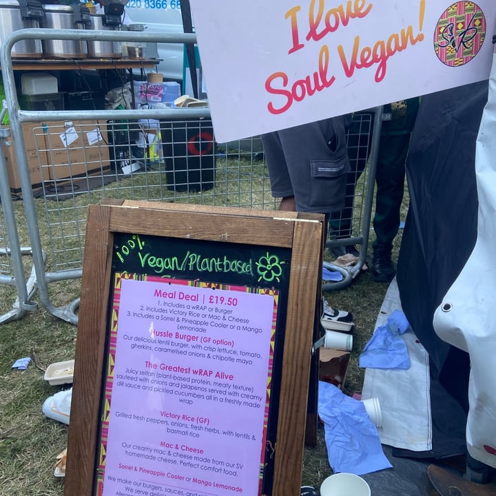 photo of Soul Vegan Hussle Burger Meal Deal shared by @stephanievazq on  31 May 2023 - review