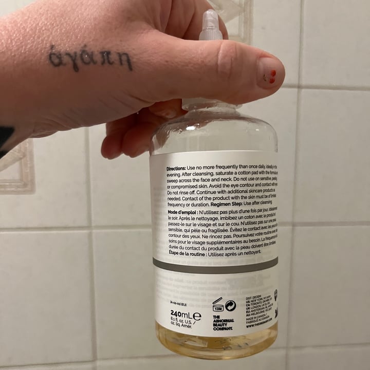 photo of The Ordinary Glycolic Acid 7% Toning Solition shared by @mariamagri on  13 Apr 2023 - review