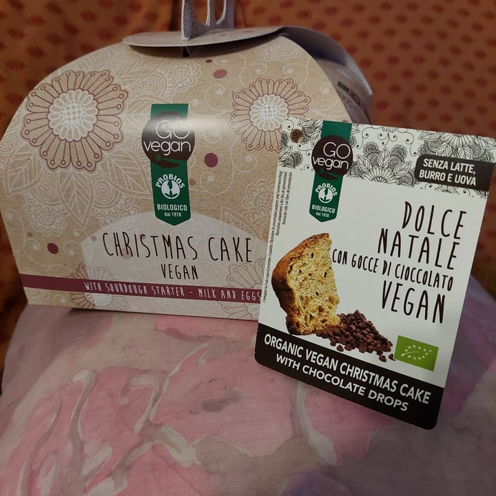 photo of GO vegan! Dolce Natale con gocce di cioccolato vegan shared by @chiaraveg on  17 Feb 2023 - review
