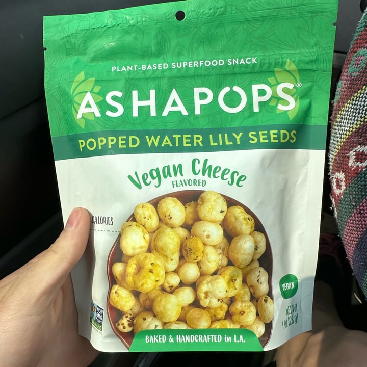 photo of Ashapops Popped Water Lily Seeds- Vegan Cheese shared by @vlhrubcd522p on  18 May 2023 - review