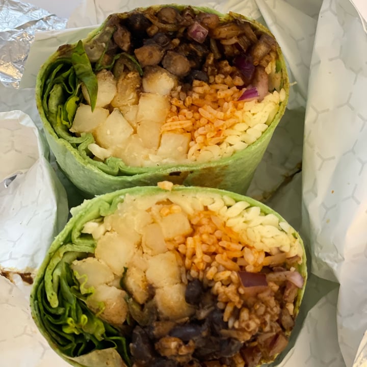 photo of Raiz NYC Raiz Burrito shared by @veganfoodcrazy on  27 Dec 2022 - review