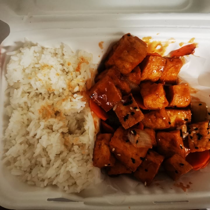 photo of Kimchi Restaurant Sweet And Sour Orange Tofu shared by @canziscity on  08 Jan 2023 - review