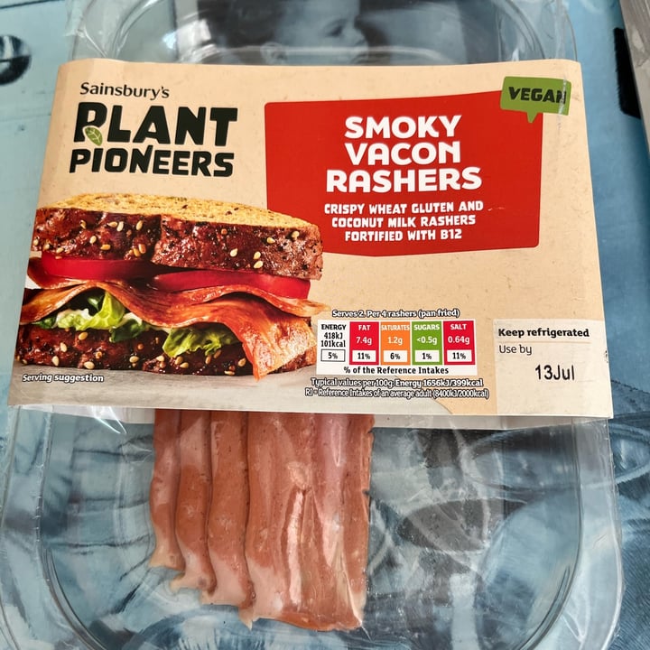 photo of Plant Pioneers Smoky Vacon Rashers shared by @hypnicol on  19 Jul 2023 - review