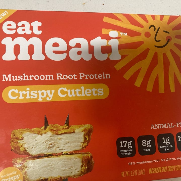photo of Meati crispy cutlets shared by @disney12 on  20 May 2023 - review