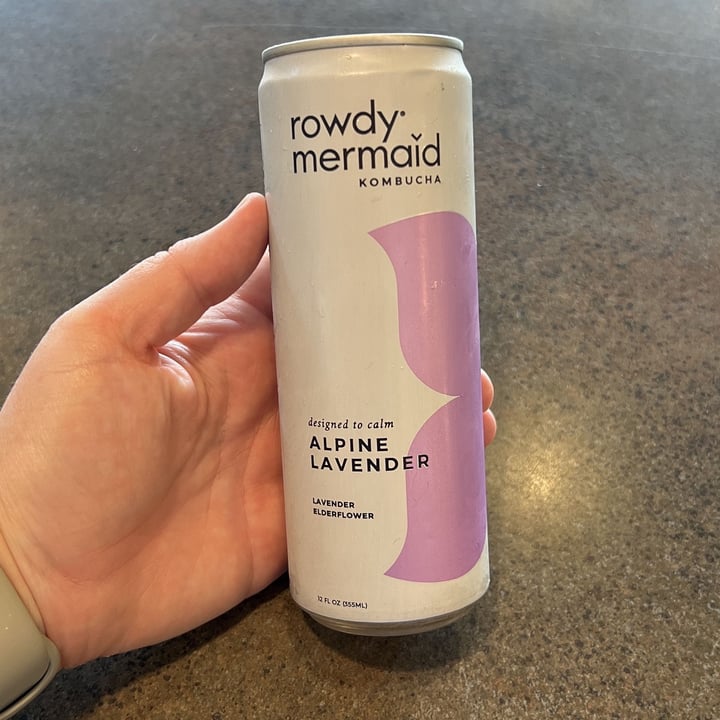 photo of Rowdy Mermaid Alpine Lavender Kombucha shared by @kristyahimsa on  14 Jul 2023 - review