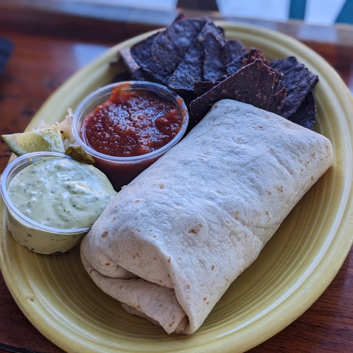 photo of Hard Times Cafe Vegan Breakfast Burrito shared by @iszy on  02 Mar 2023 - review
