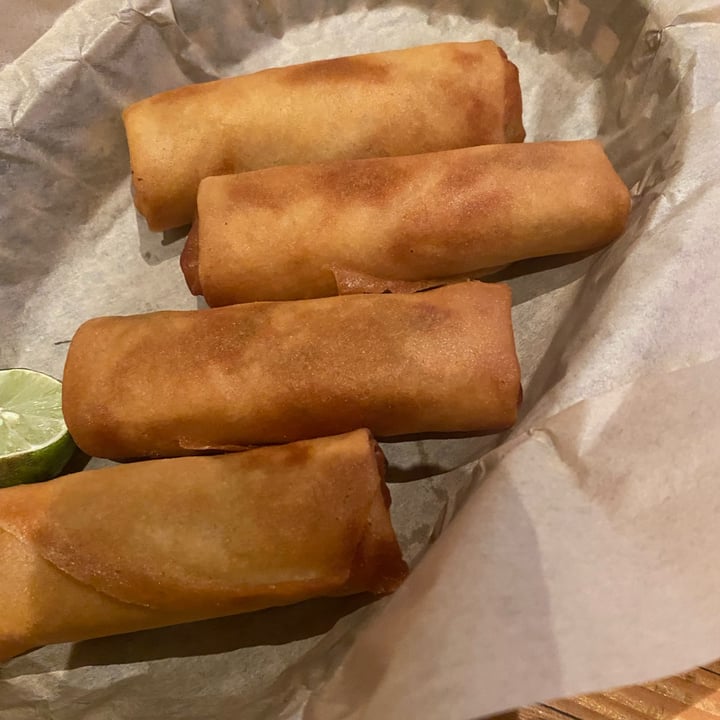 photo of Green New American Vegetarian Eggless Egg Rolls shared by @ploopy on  20 Jun 2023 - review