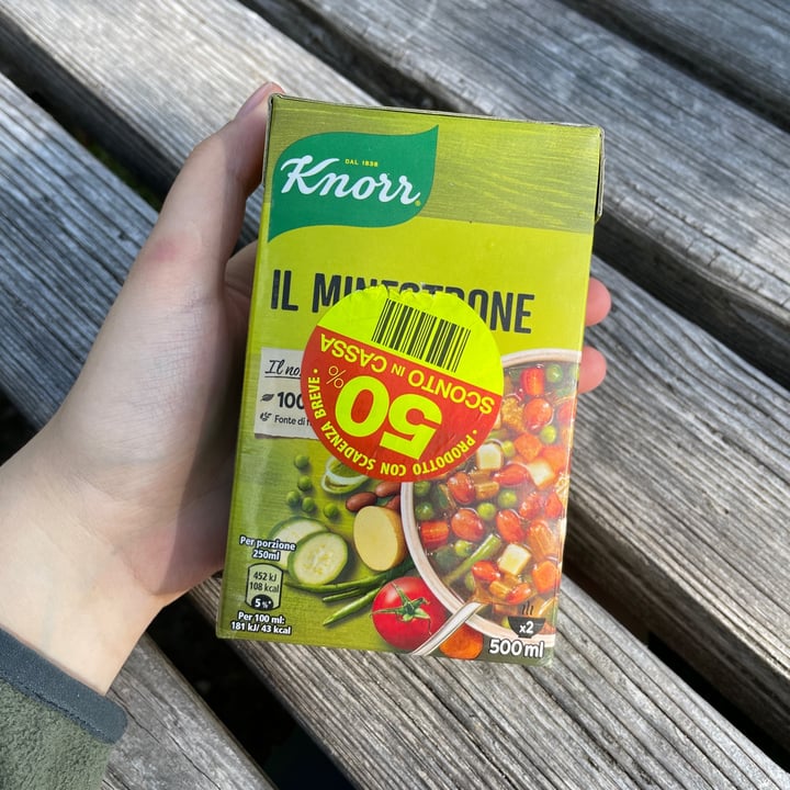 photo of Knorr Il minestrone shared by @eireenene on  18 Jun 2023 - review
