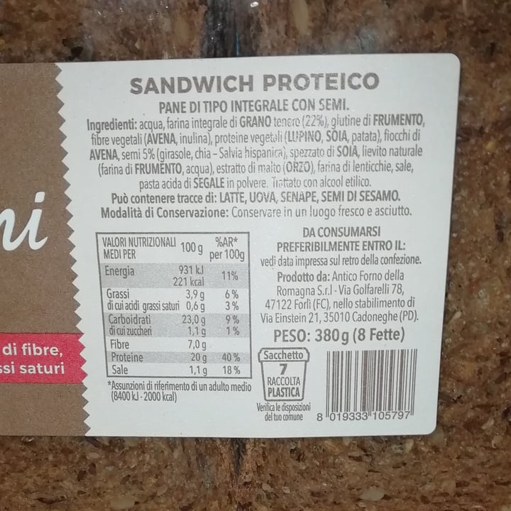 Bassini Sandwich Proteico Review