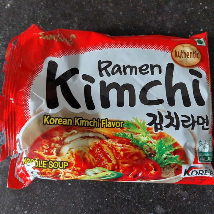photo of Samyang Foods Kimchi Ramen shared by @frendssnotfood on  25 Mar 2023 - review