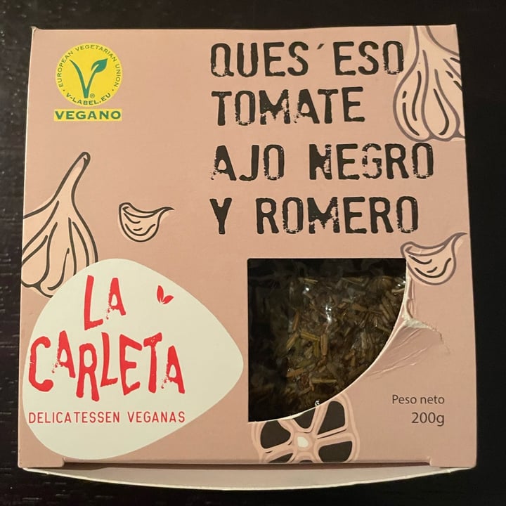 photo of La Carleta Ques'eso Con Tomate, Ajo Negro Y Romero shared by @punpun on  24 Feb 2023 - review