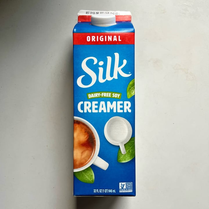 photo of Silk Original Soy Creamer shared by @kyu on  08 Mar 2023 - review