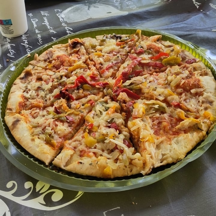 photo of Vemondo pizza vegan poivrons grillés Et oignons shared by @maaikevanerp on  26 Jul 2023 - review