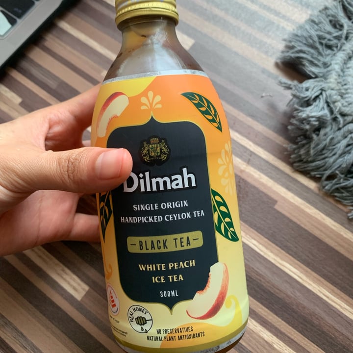photo of Dilmah Black Tea (White Peach Ice Tea) shared by @turtleisland on  28 Feb 2023 - review