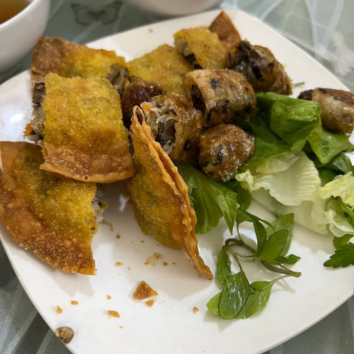 photo of Vegan Banh Mi Fried Spring Rolls shared by @nhinhithenhenhe on  18 Jun 2023 - review