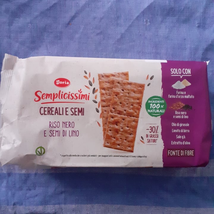 photo of Doria Semplicissimi cereali Riso Nero e Semi di Lino shared by @cialu on  21 Jan 2023 - review