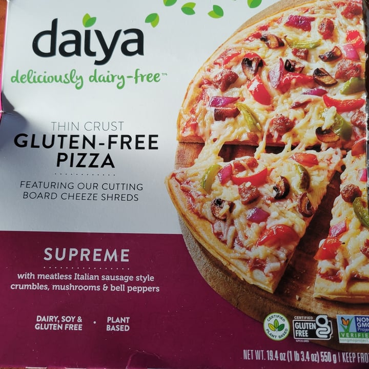 photo of Daiya Pizza supreme shared by @bethanykenyon on  13 Apr 2023 - review