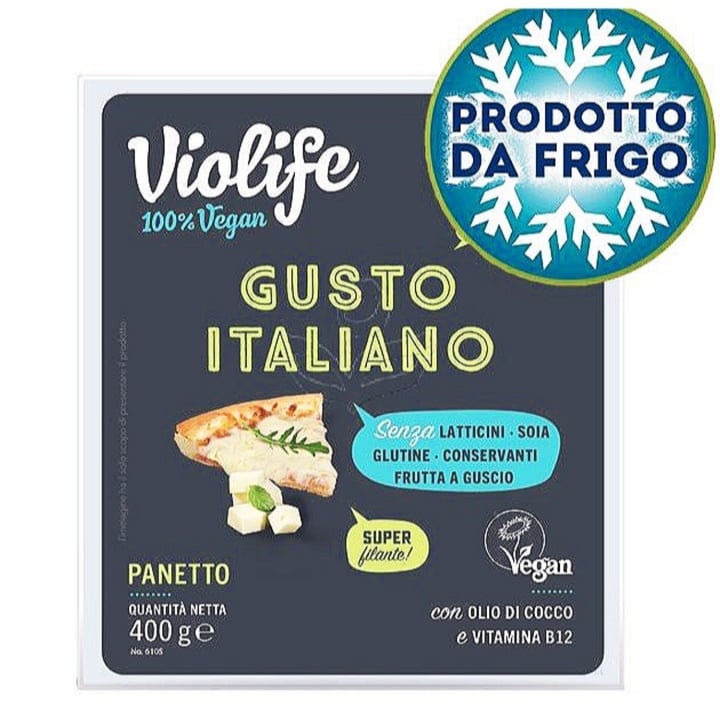 photo of Violife Gusto italiano - panetto per pizza shared by @luciadabramo on  09 May 2023 - review