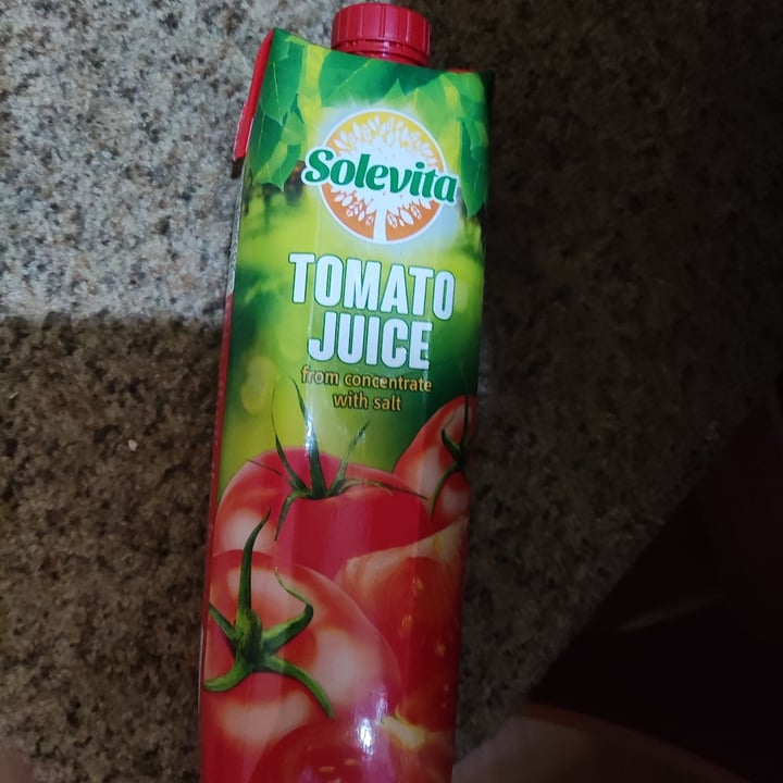 photo of Solevita tomato juice from concentrate shared by @goe on  08 Jan 2023 - review