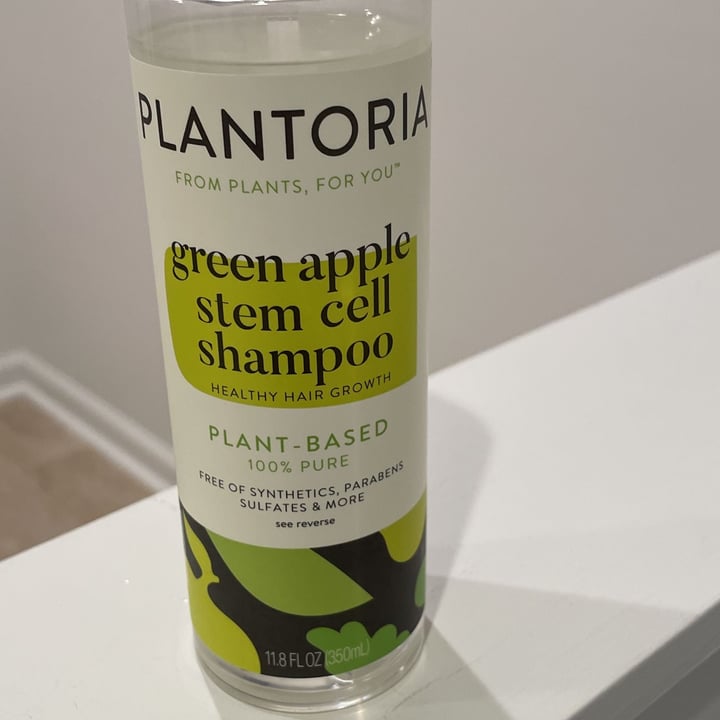 photo of plantoria Plantoria green apple stem cell shampoo shared by @planetaazul on  26 Dec 2022 - review