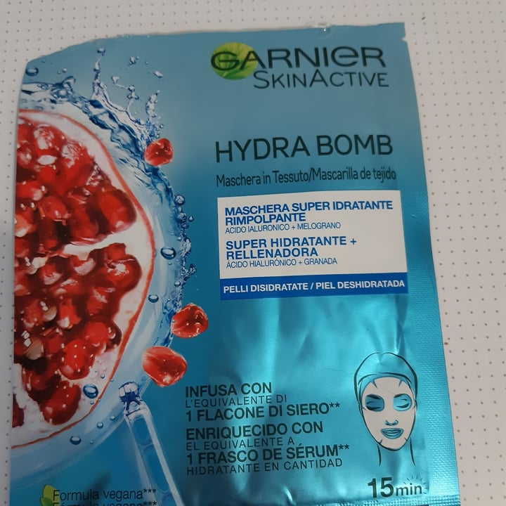 photo of Garnier hydra bomb rimpolpante al melograno shared by @silviaghibs on  19 Jun 2023 - review