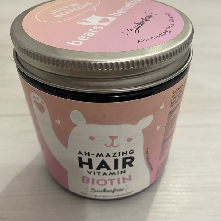 photo of Bears with Benefits Ah-mazing Hair Vitamins Biotin shared by @sailorcecia on  18 Jan 2023 - review
