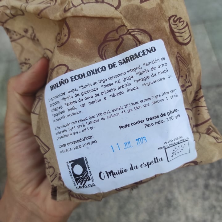 photo of O muíño da espelta Boliño ecolóxico de sarraceno Integral shared by @cusquisquis on  12 Jul 2023 - review