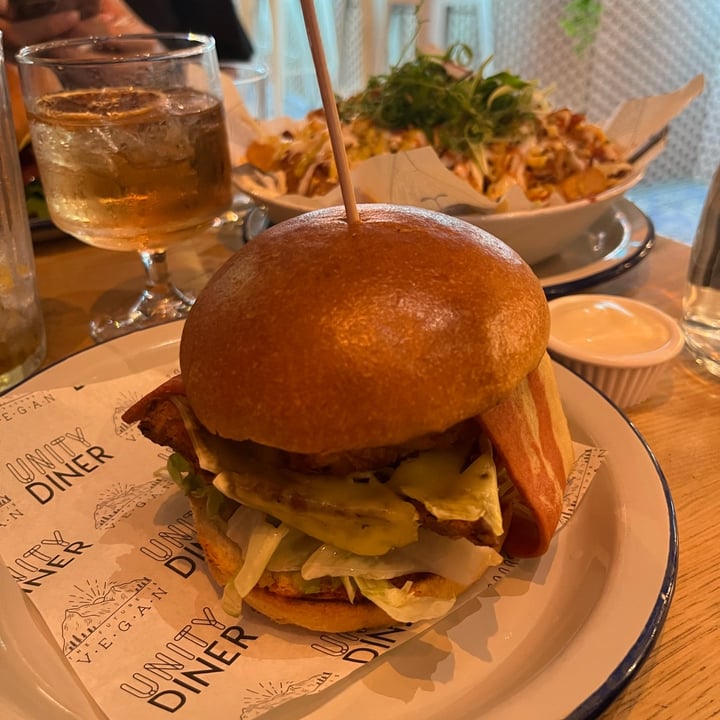 photo of Unity Diner VFC Burger shared by @ringoandharrison on  29 Jun 2023 - review