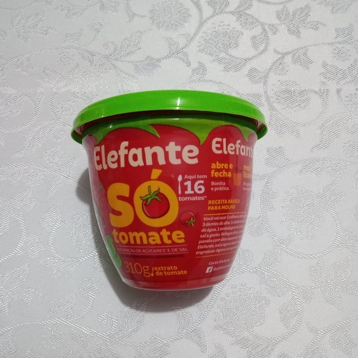 photo of Elefante Extrato De Tomate shared by @fatimaap on  21 Mar 2023 - review