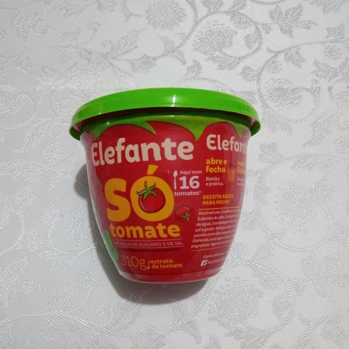 photo of Elefante Extrato De Tomate shared by @fatimaap on  21 Mar 2023 - review