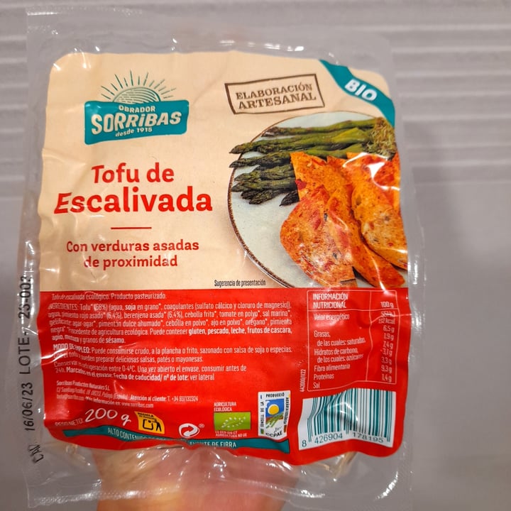 photo of Sorribas Tofu de escalivada shared by @oihana on  02 Jun 2023 - review