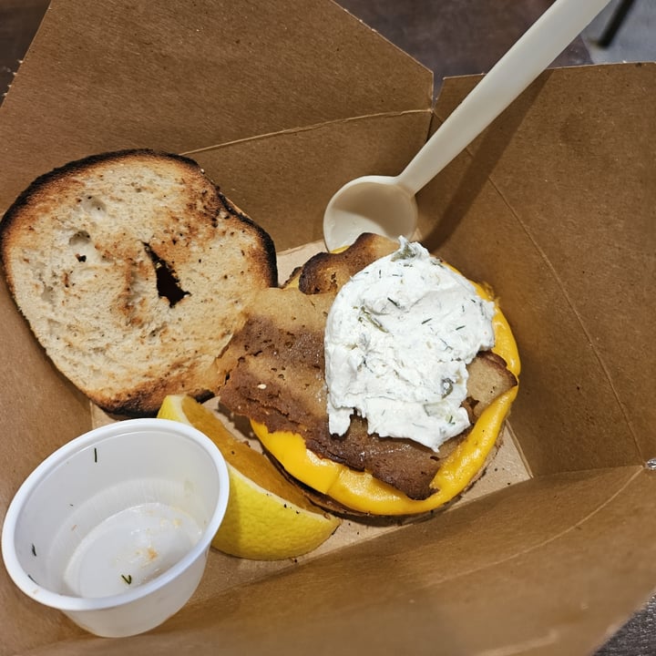 photo of Sam & Gertie's The Baykin Bagel Sandwich shared by @angelaisneato on  06 Aug 2023 - review