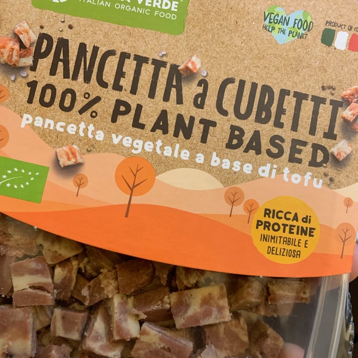 photo of Regina Verde pancetta a cubetti 100% plant based shared by @francibet on  01 Jan 2023 - review