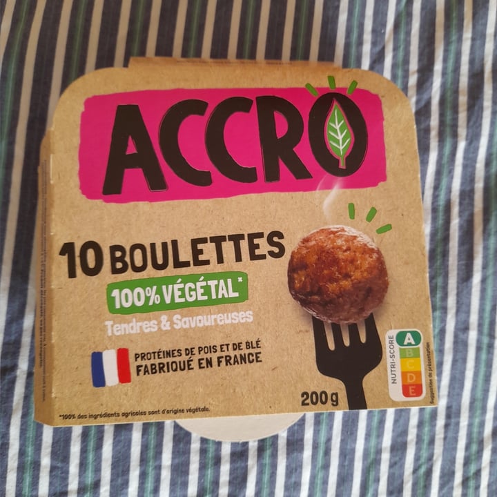 photo of Accro Boulettes 100% végétales shared by @alice50 on  30 Jun 2023 - review