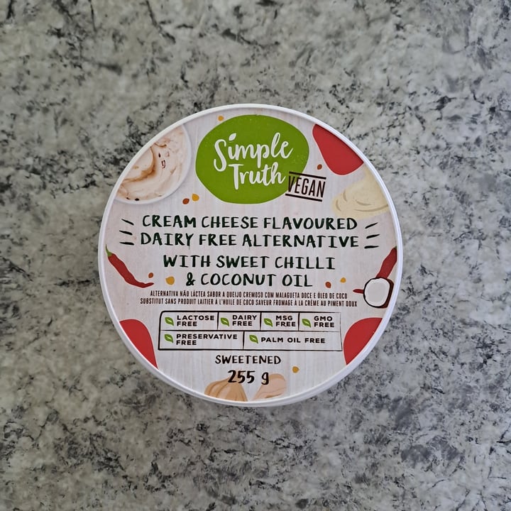 photo of Simple Truth Cream cheese Dairy Alternative - With Sweet Chilli shared by @beverley77 on  18 Mar 2023 - review