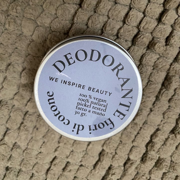 photo of We inspire beauty Deodorante Fiori di Cotone in crema shared by @ceskin on  08 May 2023 - review